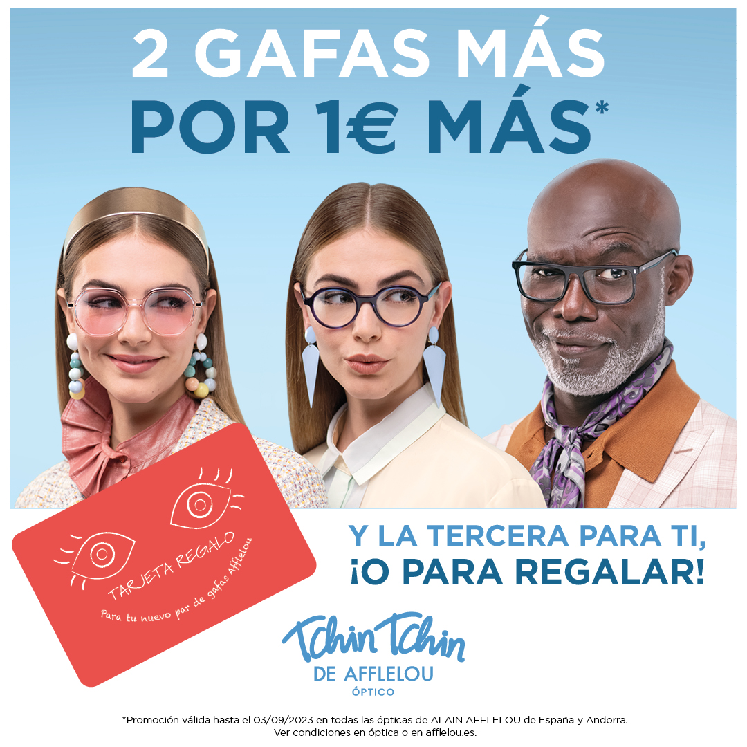 Alain afflelou discount oferta 3 gafas